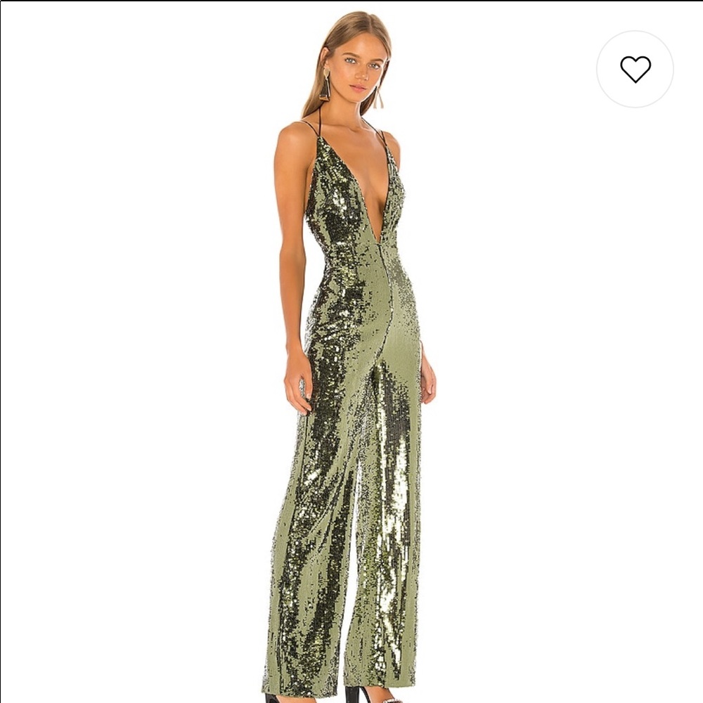 Callie jumpsuit olive green